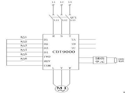德力西变频器控制线路（德力西变频器控制线路接线）