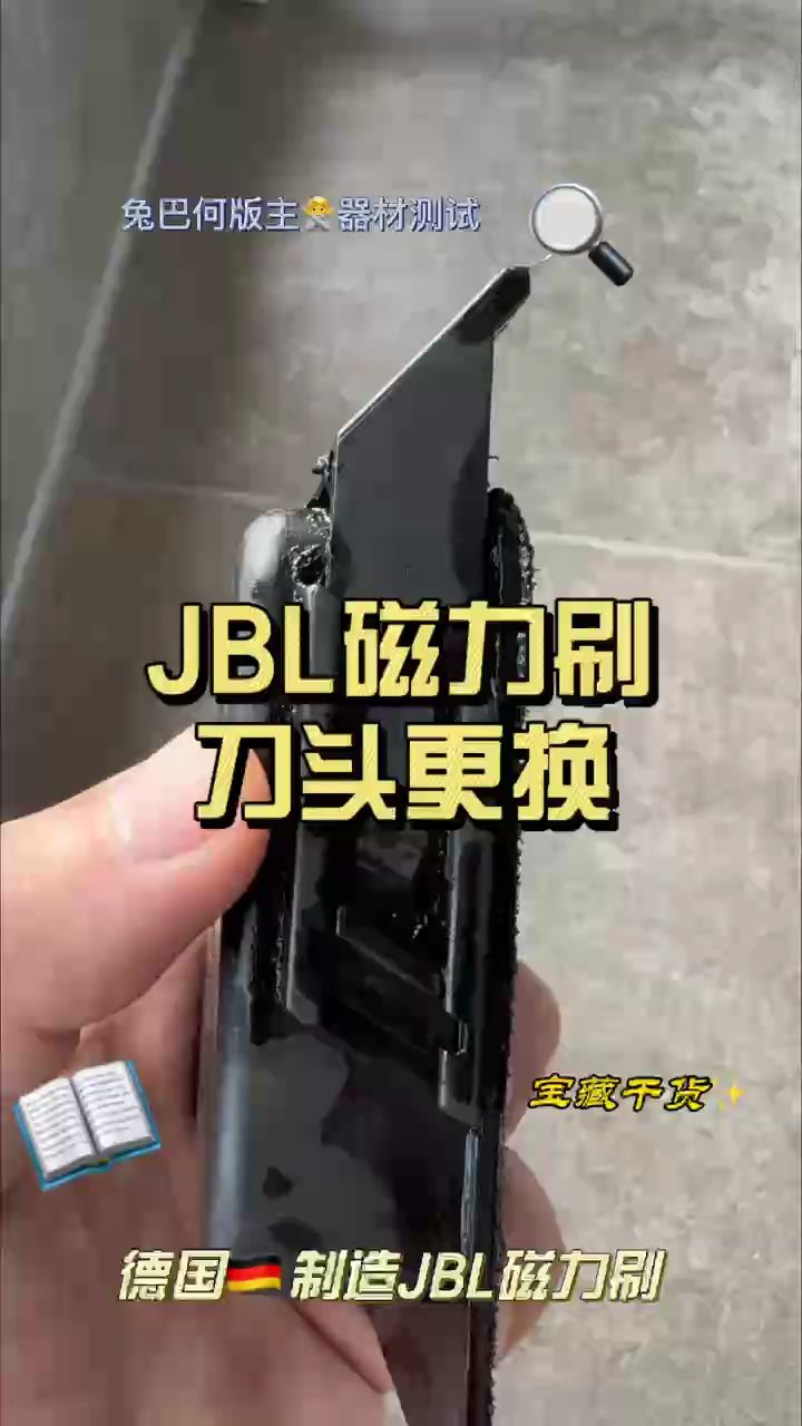 德国JBl磁力刷更换刀头技巧（jbl磁力刷更换刀片技巧德国jbl磁力刷更换刀片技巧） 观赏鱼论坛