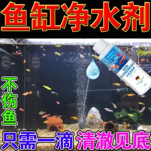 鱼缸水质净化剂副作用：鱼缸水质净化剂正确使用指南 鱼缸百科 第4张