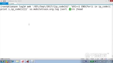 AWK处理日志文件技巧：awk处理日志文件中的关键信息和分析日志文件分析 其他宠物 第2张