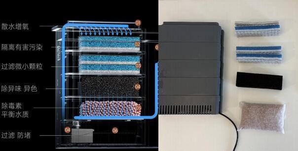 AI鱼缸过滤系统维护周期：鱼缸过滤棉多久更换一次，如何判断过滤系统需要清洗 水族杂谈 第4张