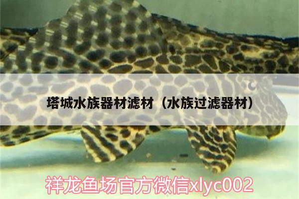 塔城水族器材滤材（水族过滤器材）