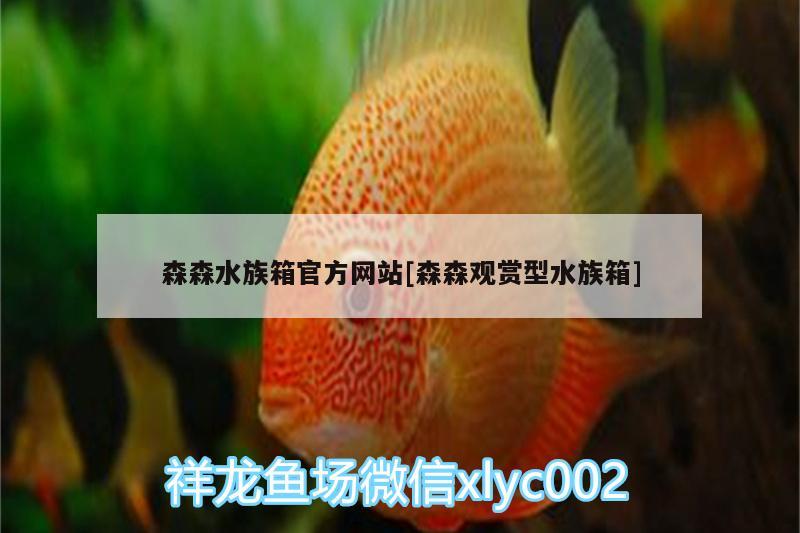 森森水族箱官方网站[森森观赏型水族箱]