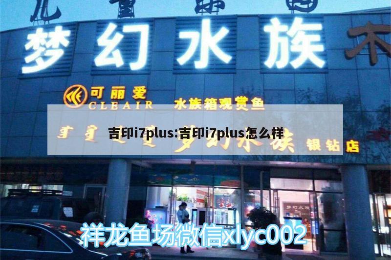 吉印i7plus:吉印i7plus怎么样 吉印水族