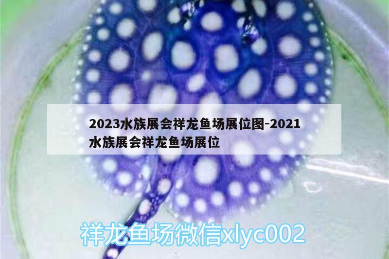 2023水族展会祥龙鱼场展位图:2021水族展会祥龙鱼场展位