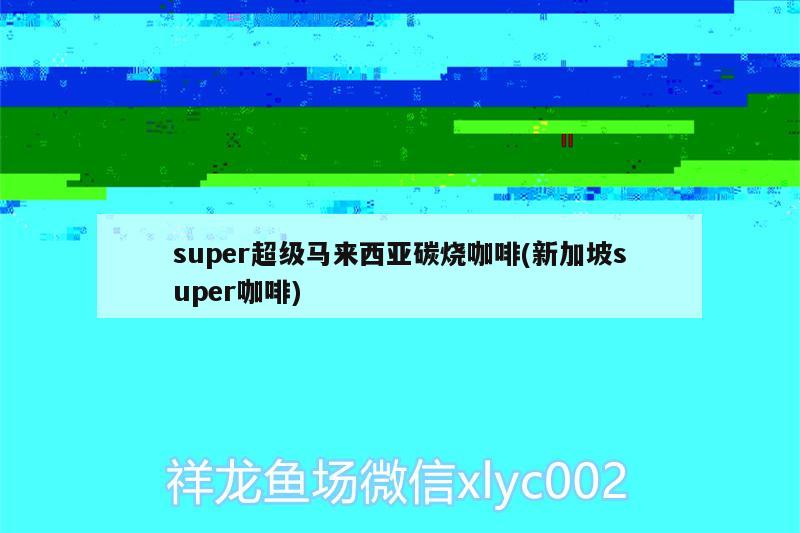 super超级马来西亚碳烧咖啡(新加坡super咖啡)