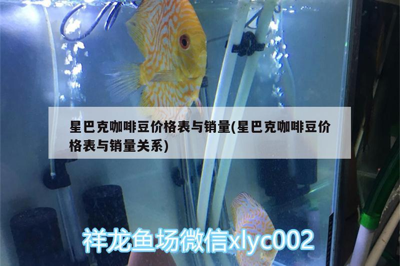 星巴克咖啡豆价格表与销量(星巴克咖啡豆价格表与销量关系)