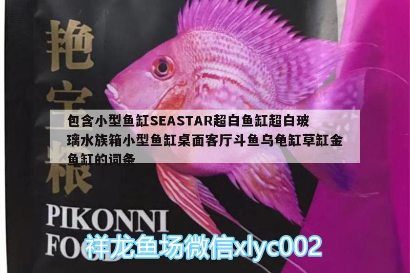 包含小型鱼缸SEASTAR超白鱼缸超白玻璃水族箱小型鱼缸桌面客厅斗鱼乌龟缸草缸金鱼缸的词条 乌龟