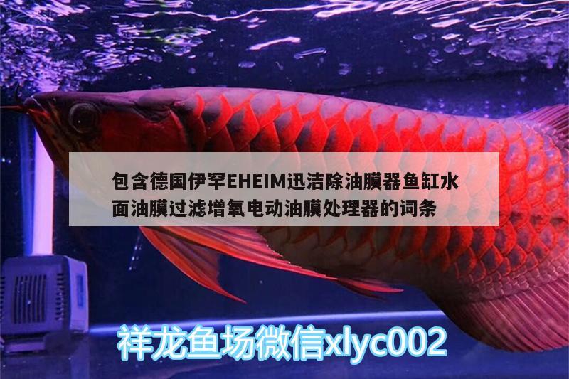 包含德国伊罕EHEIM迅洁除油膜器鱼缸水面油膜过滤增氧电动油膜处理器的词条 伊罕水族