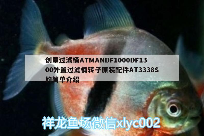 创星过滤桶ATMANDF1000DF1300外置过滤桶转子原装配件AT3338S的简单介绍 广州水族器材滤材批发市场