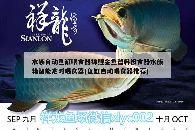 水族自动鱼缸喂食器锦鲤金鱼塑料投食器水族箱智能定时喂食器(鱼缸自动喂食器推荐)