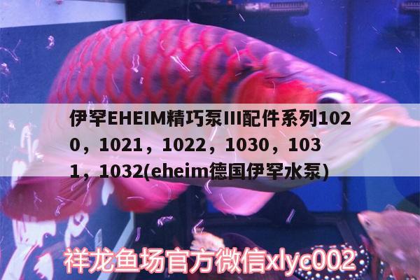 伊罕EHEIM精巧泵III配件系列1020，1021，1022，1030，1031，1032(eheim德国伊罕水泵)