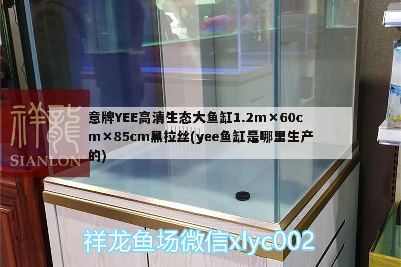 意牌YEE高清生态大鱼缸1.2m×60cm×85cm黑拉丝(yee鱼缸是哪里生产的)