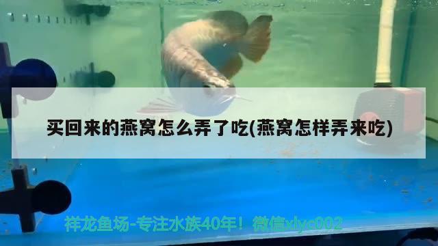 买回来的燕窝怎么弄了吃(燕窝怎样弄来吃) 马来西亚燕窝