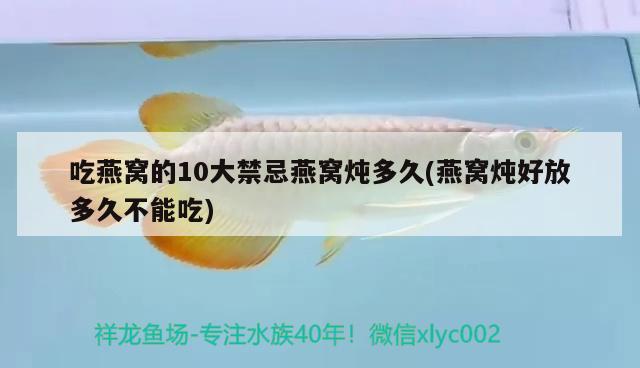 吃燕窝的10大禁忌燕窝炖多久(燕窝炖好放多久不能吃) 马来西亚燕窝