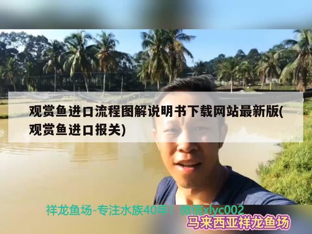 观赏鱼进口流程图解说明书下载网站最新版(观赏鱼进口报关) 观赏鱼进出口