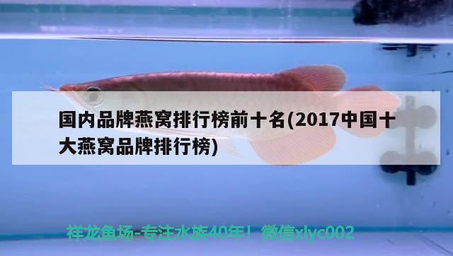 国内品牌燕窝排行榜前十名(2017中国十大燕窝品牌排行榜)