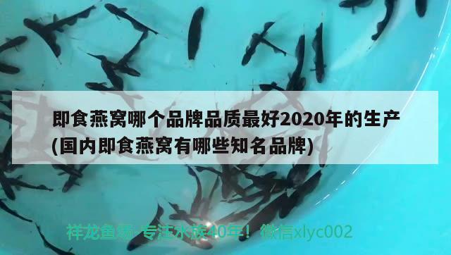 即食燕窝哪个品牌品质最好2020年的生产(国内即食燕窝有哪些知名品牌)