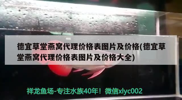 德宜草堂燕窝代理价格表图片及价格(德宜草堂燕窝代理价格表图片及价格大全)