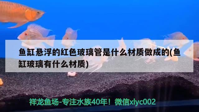 鱼缸悬浮的红色玻璃管是什么材质做成的(鱼缸玻璃有什么材质)