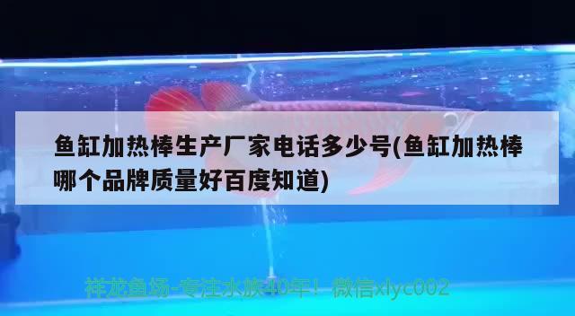 鱼缸加热棒生产厂家电话多少号(鱼缸加热棒哪个品牌质量好百度知道)