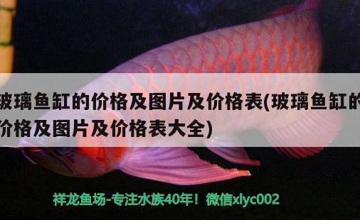 玻璃鱼缸的价格及图片及价格表(玻璃鱼缸的价格及图片及价格表大全)