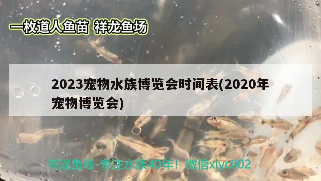 2023宠物水族博览会时间表(2020年宠物博览会) 2024第28届中国国际宠物水族展览会CIPS（长城宠物展2024 CIPS）