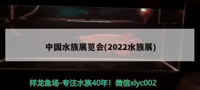 中国水族展览会(2022水族展)