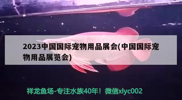 2023中国国际宠物用品展会(中国国际宠物用品展览会)