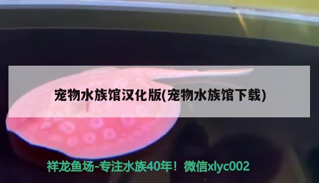 宠物水族馆汉化版(宠物水族馆下载) 2024第28届中国国际宠物水族展览会CIPS（长城宠物展2024 CIPS）