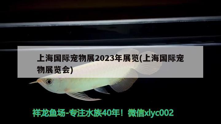 上海国际宠物展2023年展览(上海国际宠物展览会) 2024第28届中国国际宠物水族展览会CIPS（长城宠物展2024 CIPS）