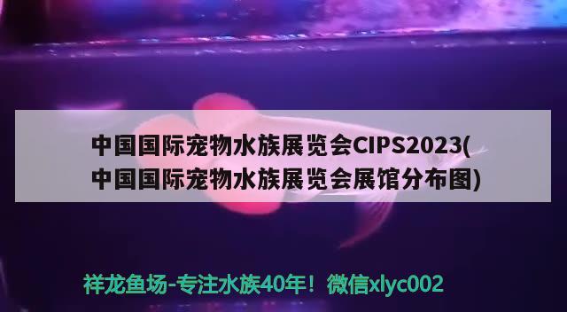 中国国际宠物水族展览会CIPS2023(中国国际宠物水族展览会展馆分布图)