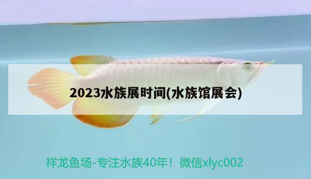 2023水族展时间(水族馆展会)