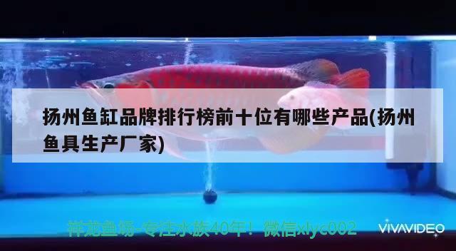 扬州鱼缸品牌排行榜前十位有哪些产品(扬州鱼具生产厂家)