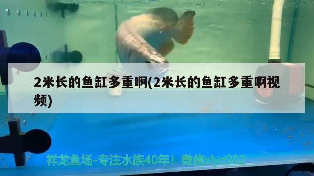 2米长的鱼缸多重啊(2米长的鱼缸多重啊视频) 刀鱼鱼