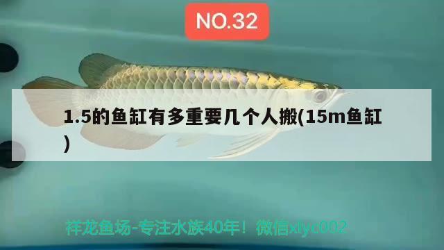 1.5的鱼缸有多重要几个人搬(15m鱼缸)