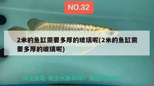 2米的鱼缸需要多厚的玻璃呢(2米的鱼缸需要多厚的玻璃呢) 森森鱼缸