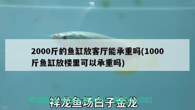 2000斤的鱼缸放客厅能承重吗(1000斤鱼缸放楼里可以承重吗)