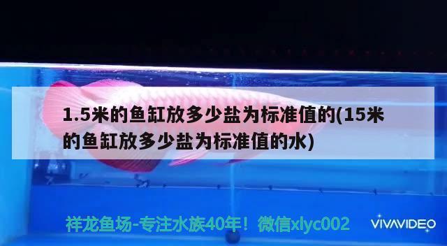 1.5米的鱼缸放多少盐为标准值的(15米的鱼缸放多少盐为标准值的水)