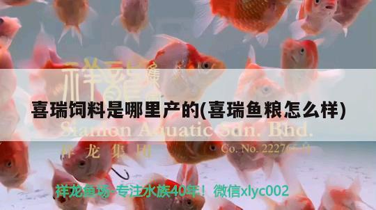 喜瑞饲料是哪里产的(喜瑞鱼粮怎么样) 2024第28届中国国际宠物水族展览会CIPS（长城宠物展2024 CIPS）