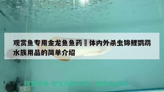 观赏鱼专用金龙鱼鱼药 体内外杀虫锦鲤鹦鹉水族用品的简单介绍 鹦鹉鱼