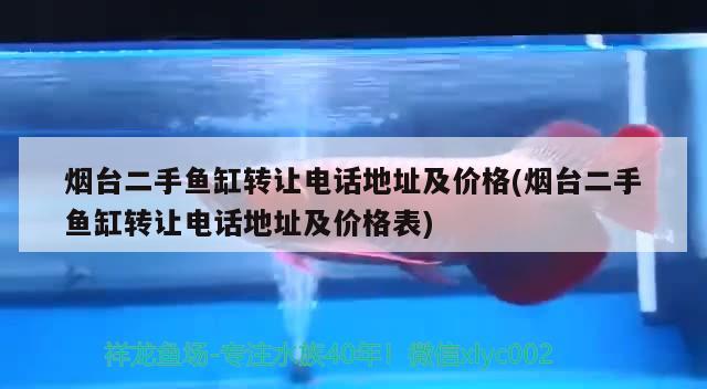 烟台二手鱼缸转让电话地址及价格(烟台二手鱼缸转让电话地址及价格表)