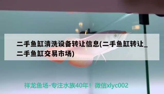 二手鱼缸清洗设备转让信息(二手鱼缸转让_二手鱼缸交易市场) 圣菲埃及鱼