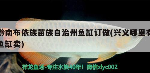 黔南布依族苗族自治州鱼缸订做(兴义哪里有鱼缸卖)