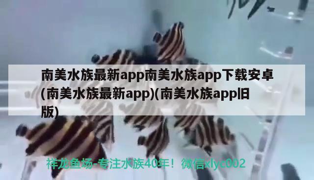 南美水族最新app南美水族app下载安卓(南美水族最新app)(南美水族app旧版)